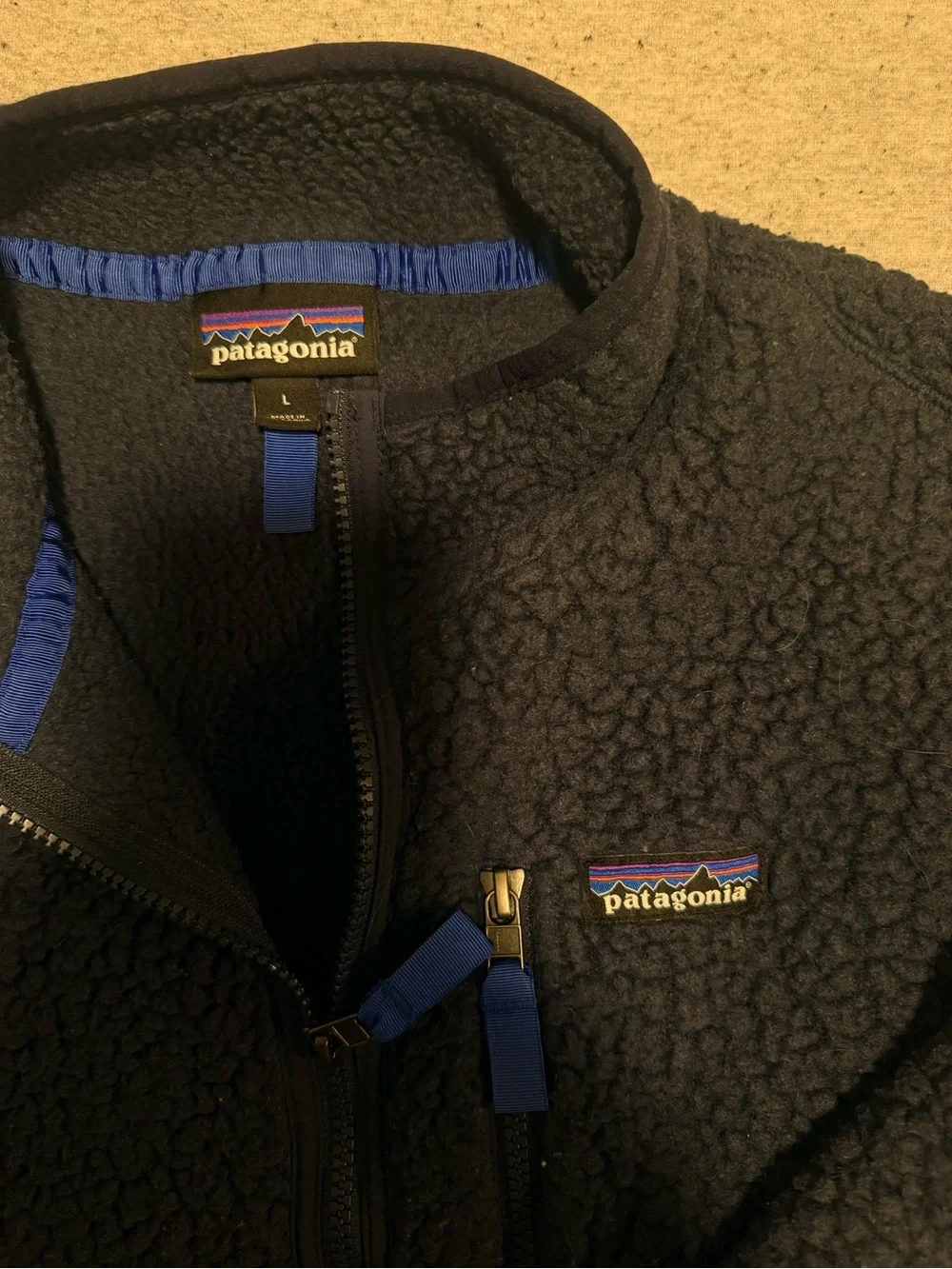 Patagonia cozy sherpa